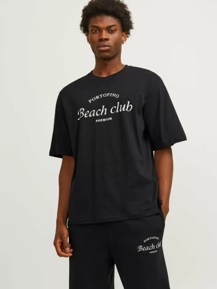 JACK & JONES T-shirts | Printed Crew neck T-shirt