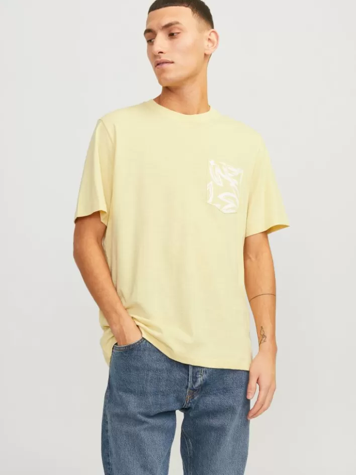JACK & JONES T-shirts | Printed Crew neck T-shirt