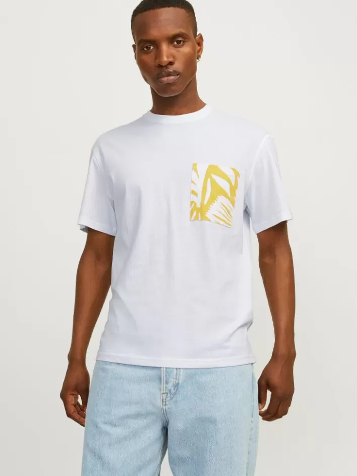 JACK & JONES T-shirts | Printed Crew neck T-shirt