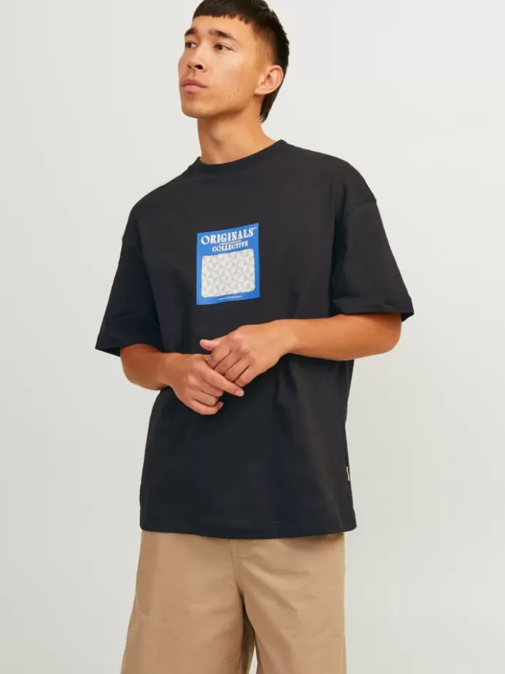 JACK & JONES T-shirts | Printed Crew neck T-shirt