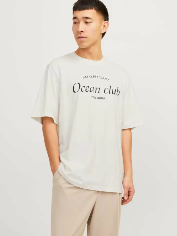 JACK & JONES T-shirts | Printed Crew neck T-shirt