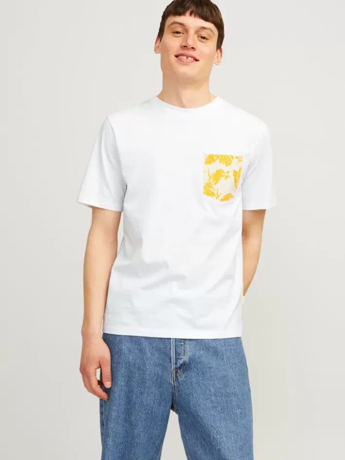 JACK & JONES T-shirts | Printed Crew neck T-shirt