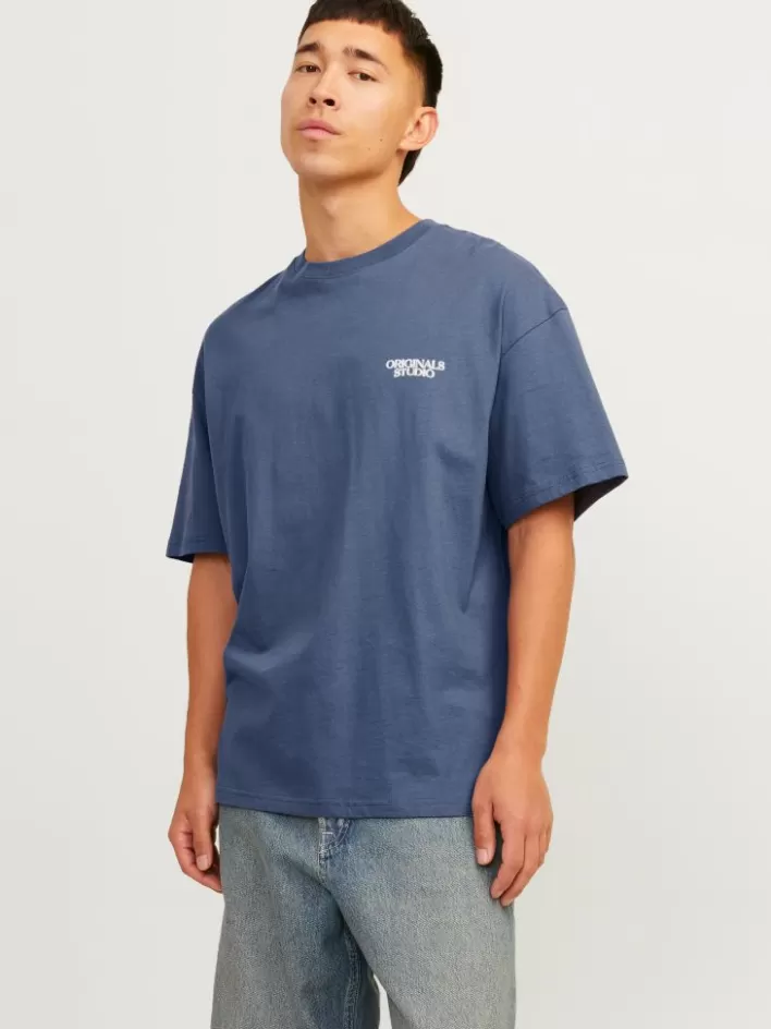 JACK & JONES T-shirts | Printed Crew neck T-shirt