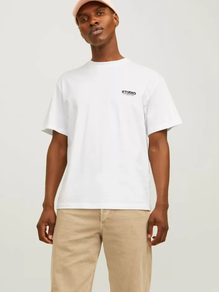 JACK & JONES T-shirts | Printed Crew neck T-shirt