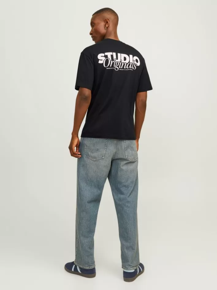 JACK & JONES T-shirts | Printed Crew neck T-shirt