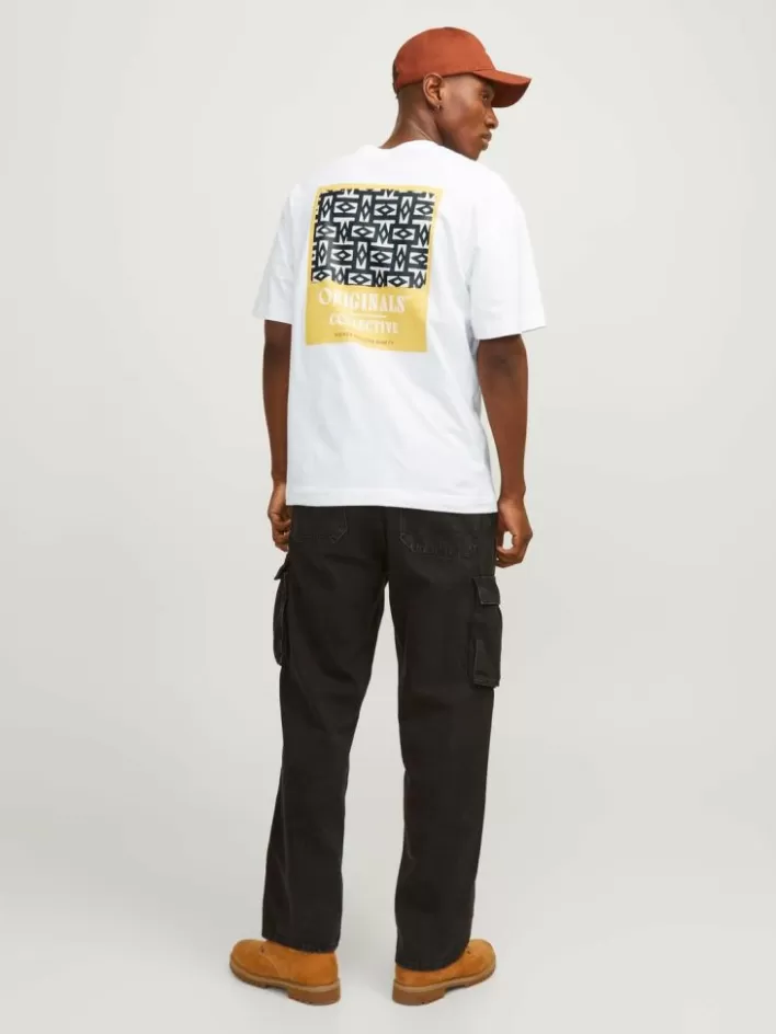 JACK & JONES T-shirts | Printed Crew neck T-shirt