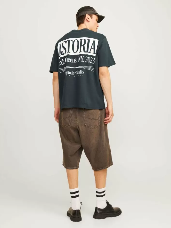 JACK & JONES T-shirts | Printed Crew neck T-shirt