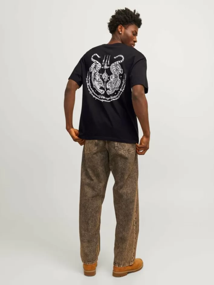 JACK & JONES T-shirts | Printed Crew neck T-shirt