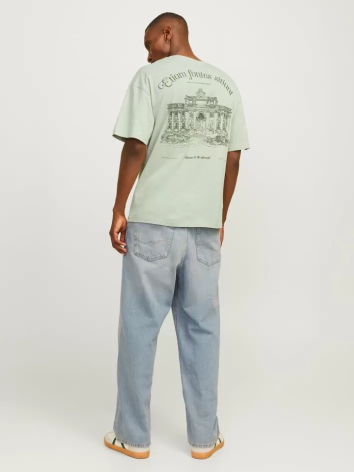 JACK & JONES T-shirts | Printed Crew neck T-shirt