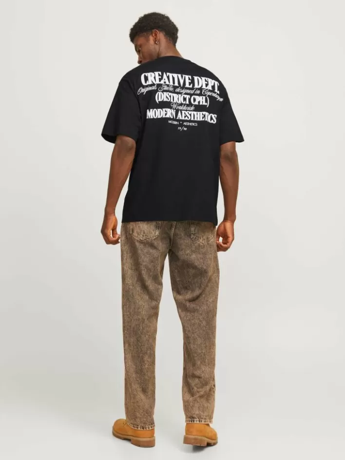 JACK & JONES T-shirts | Printed Crew neck T-shirt