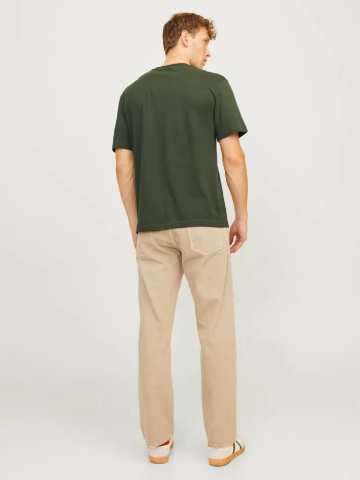 JACK & JONES T-shirts | Printed Crew neck T-shirt