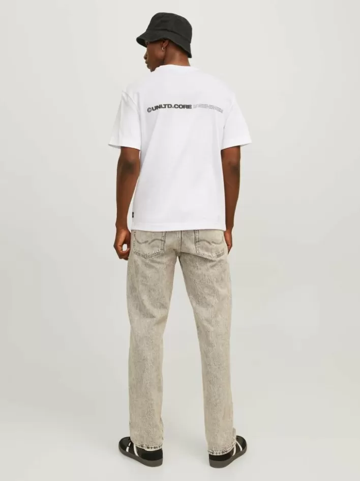JACK & JONES T-shirts | Printed Crew neck T-shirt