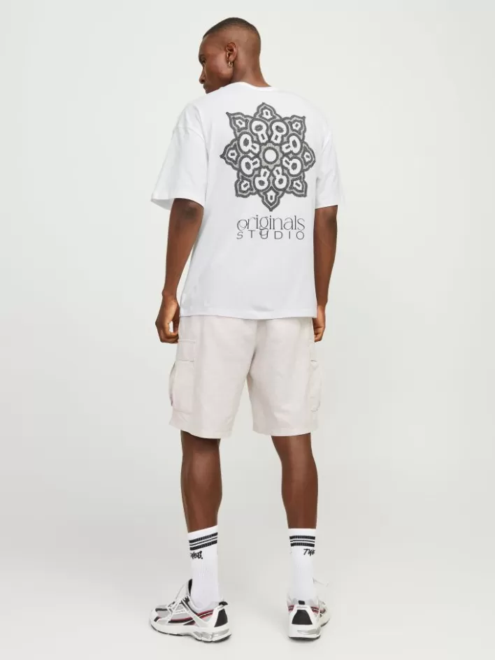 JACK & JONES T-shirts | Printed Crew neck T-shirt