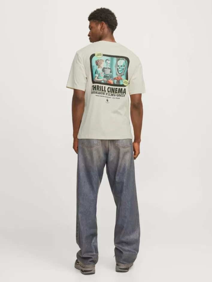JACK & JONES T-shirts | Printed Crew neck T-shirt