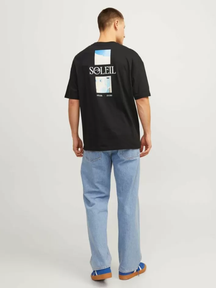 JACK & JONES T-shirts | Printed Crew neck T-shirt