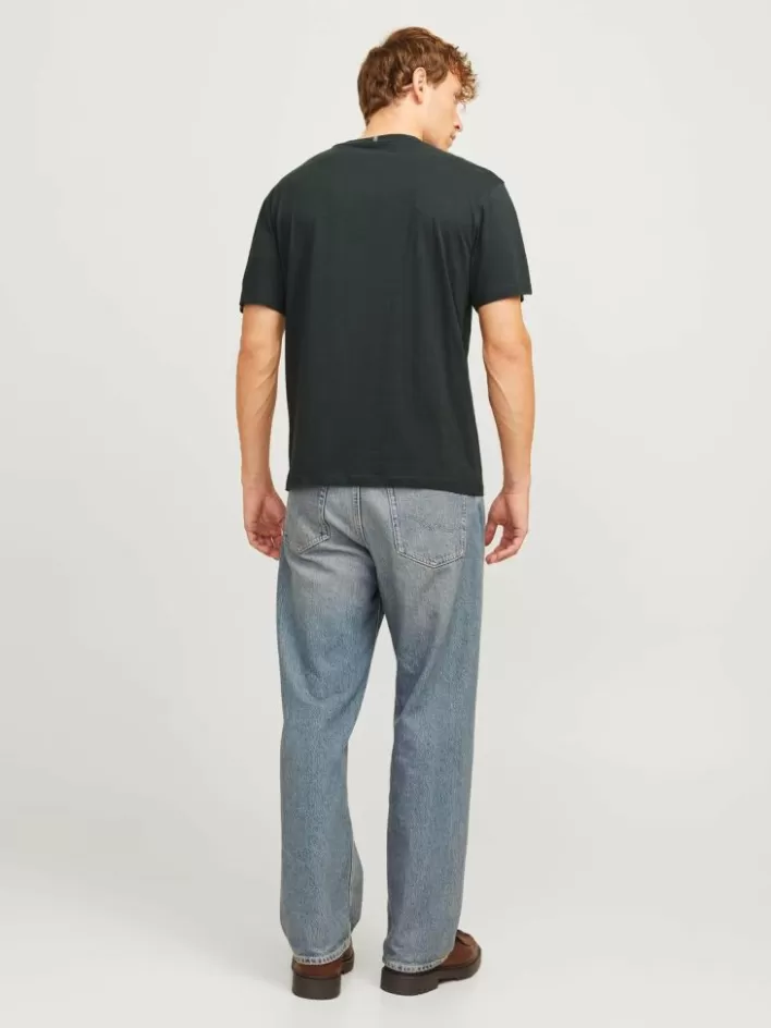 JACK & JONES T-shirts | Printed Crew neck T-shirt