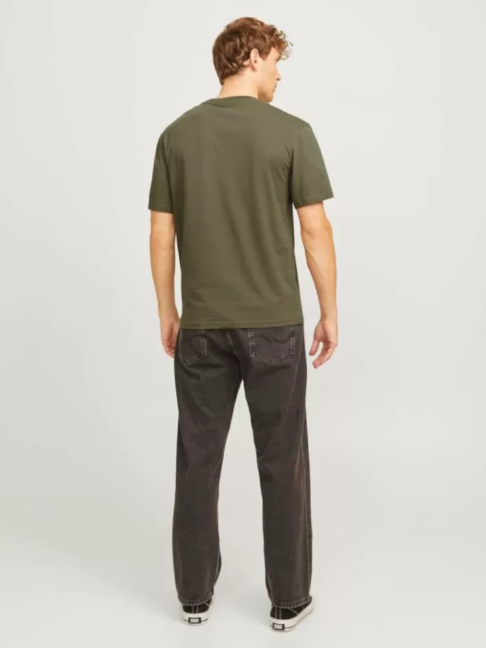 JACK & JONES T-shirts | Printed Crew neck T-shirt