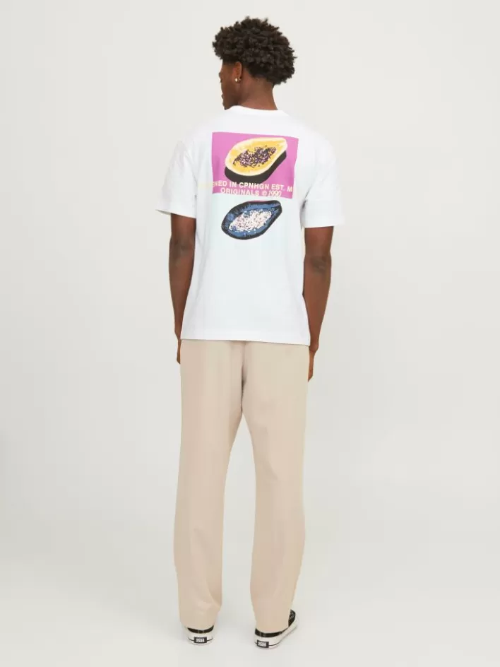 JACK & JONES T-shirts | Printed Crew neck T-shirt
