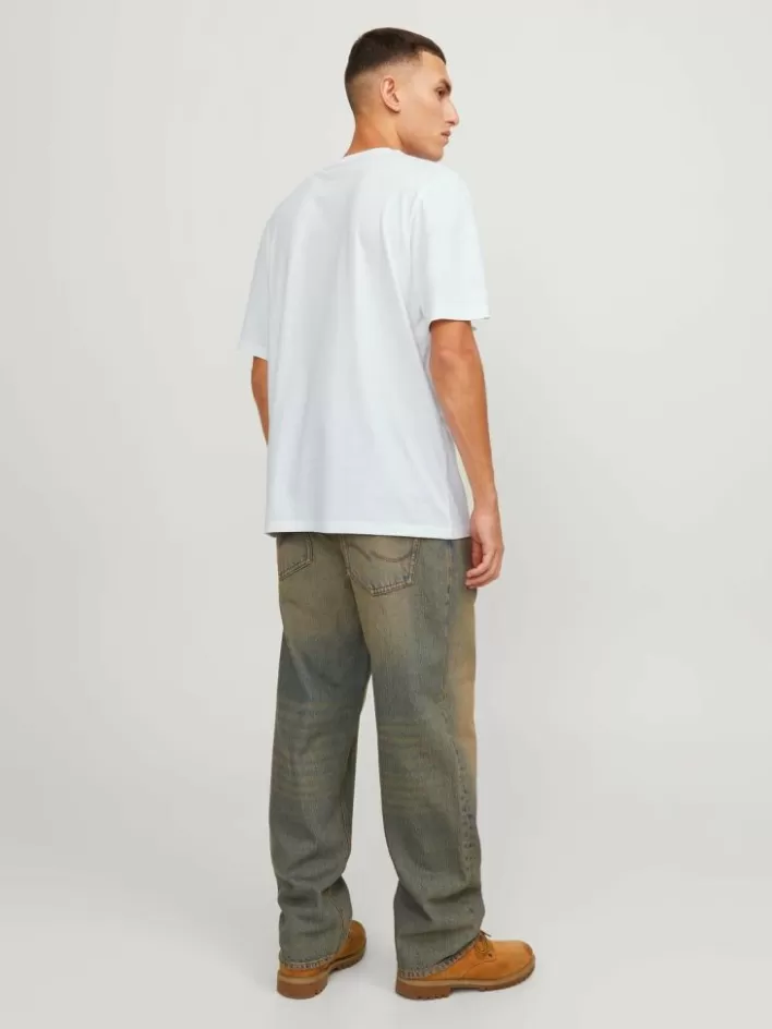 JACK & JONES T-shirts | Printed Crew neck T-shirt