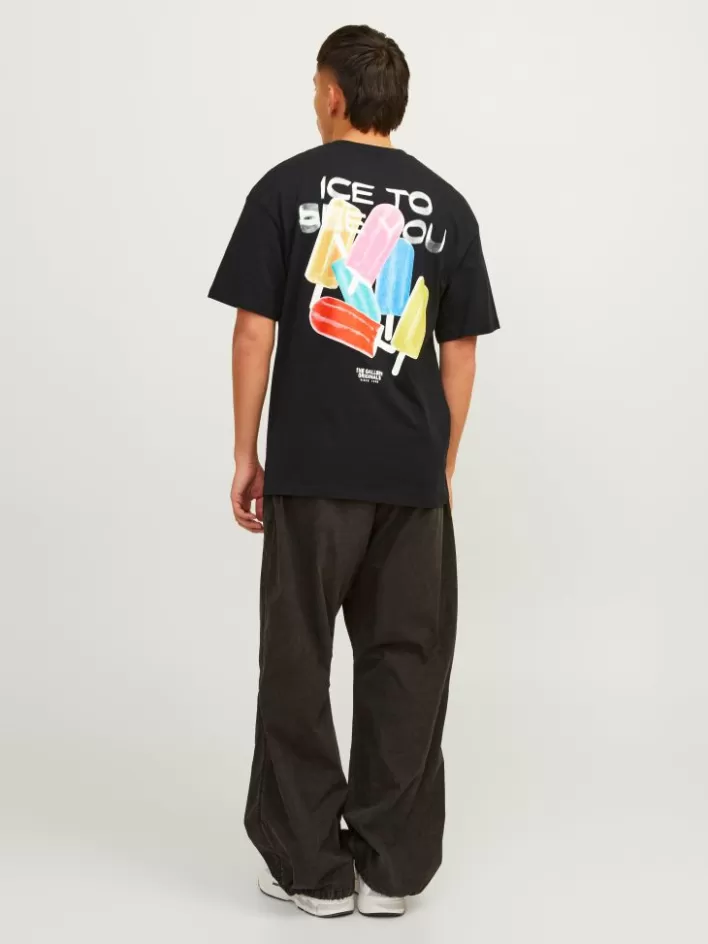JACK & JONES T-shirts | Printed Crew neck T-shirt