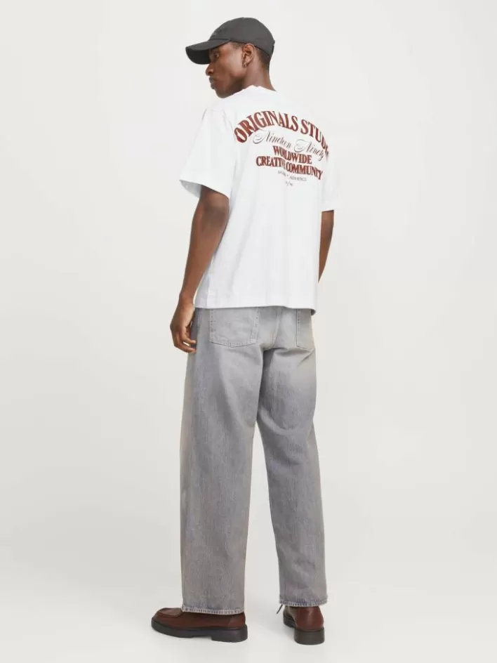 JACK & JONES T-shirts | Printed Crew neck T-shirt