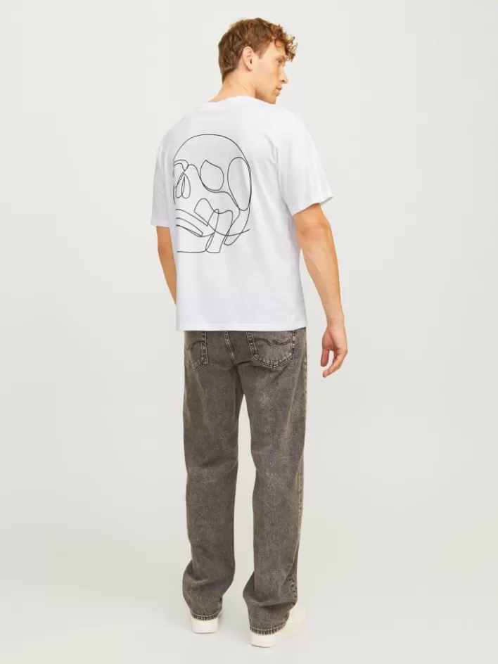 JACK & JONES T-shirts | Printed Crew neck T-shirt