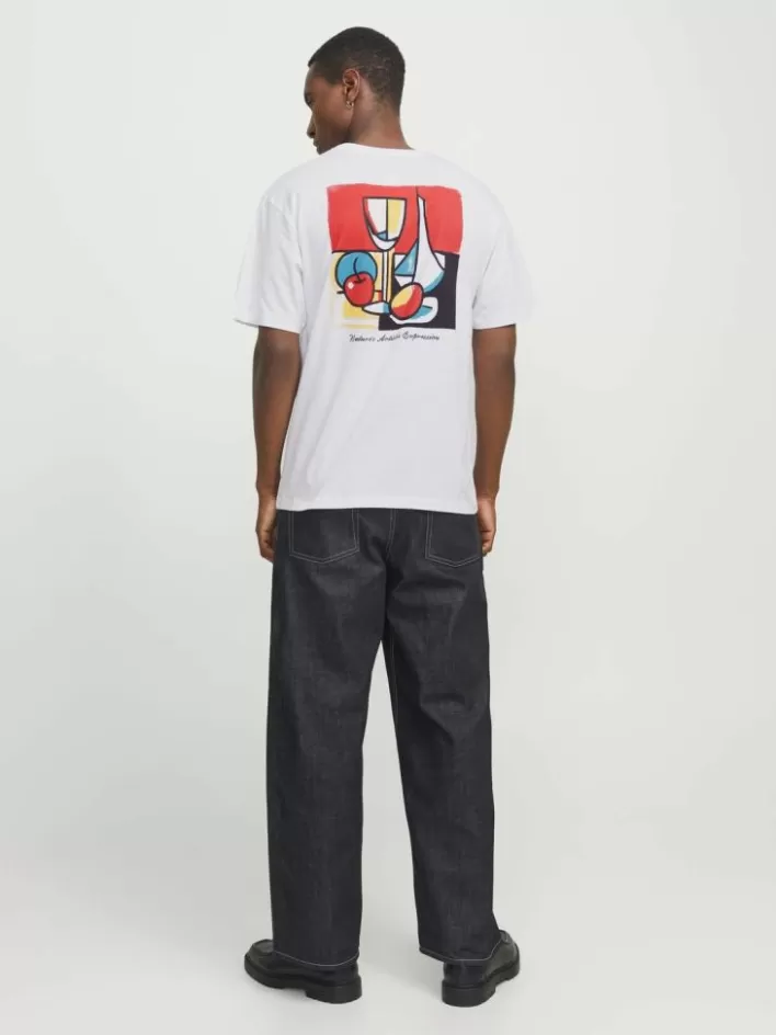 JACK & JONES T-shirts | Printed Crew neck T-shirt