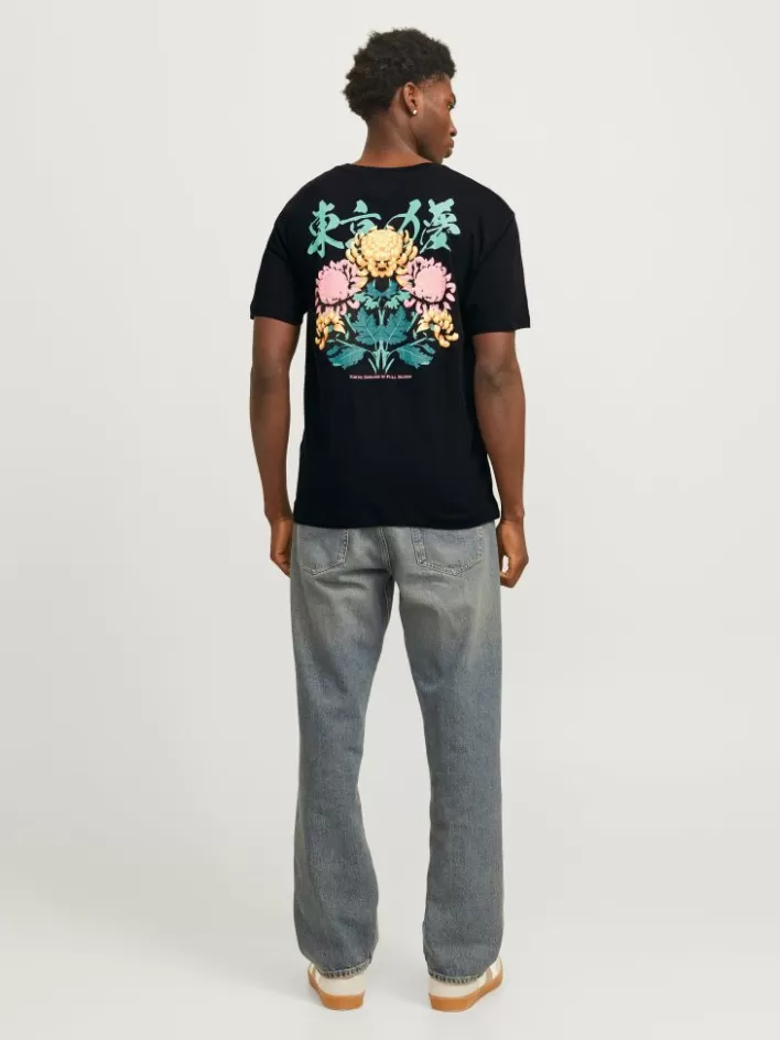 JACK & JONES T-shirts | Printed Crew neck T-shirt