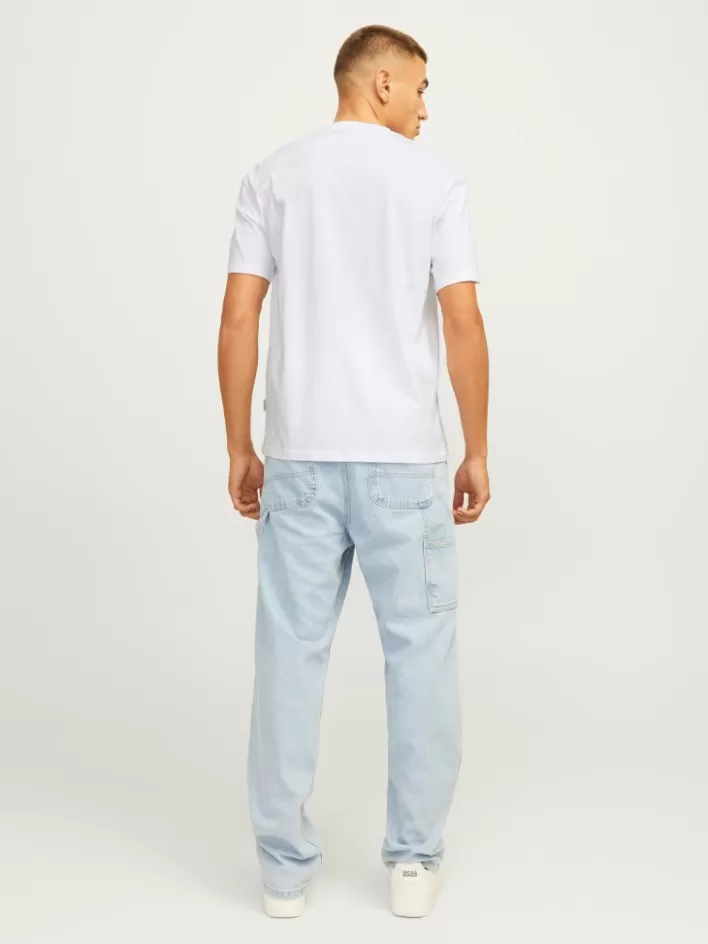 JACK & JONES T-shirts | Printed Crew neck T-shirt
