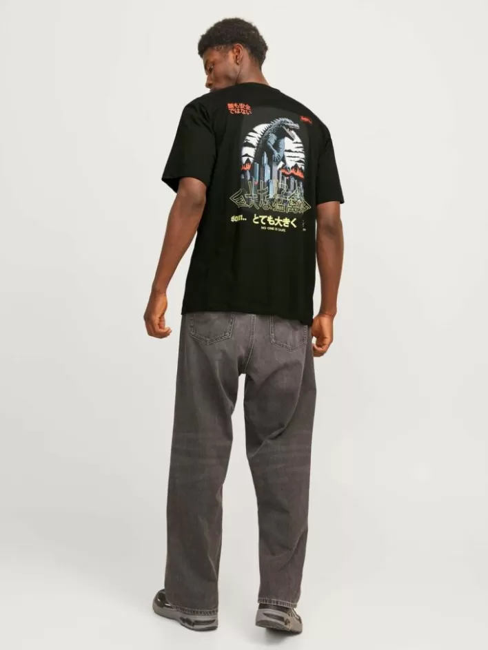 JACK & JONES T-shirts | Printed Crew neck T-shirt