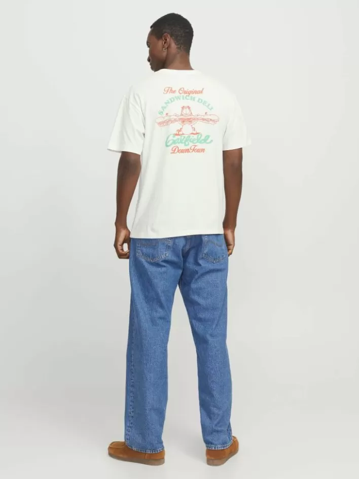 JACK & JONES T-shirts | Printed Crew neck T-shirt