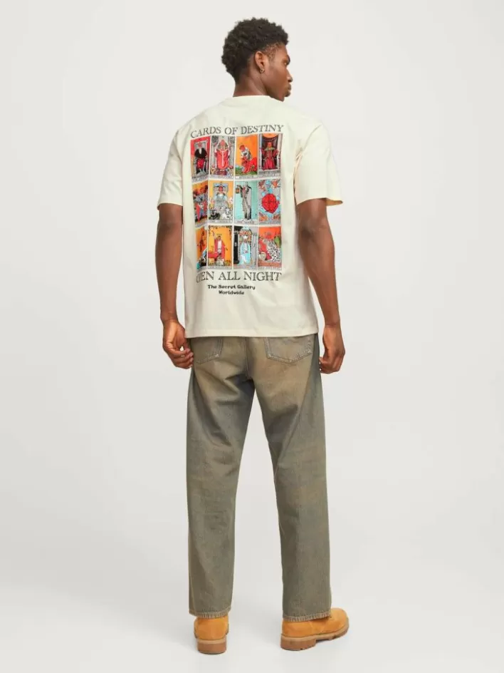 JACK & JONES T-shirts | Printed Crew neck T-shirt