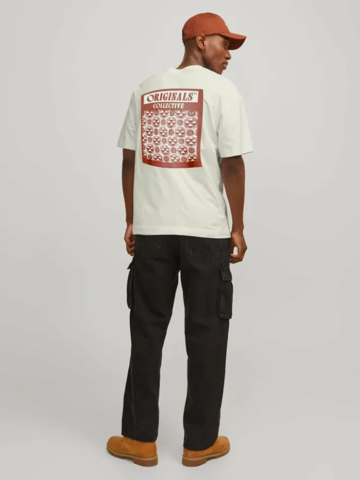 JACK & JONES T-shirts | Printed Crew neck T-shirt