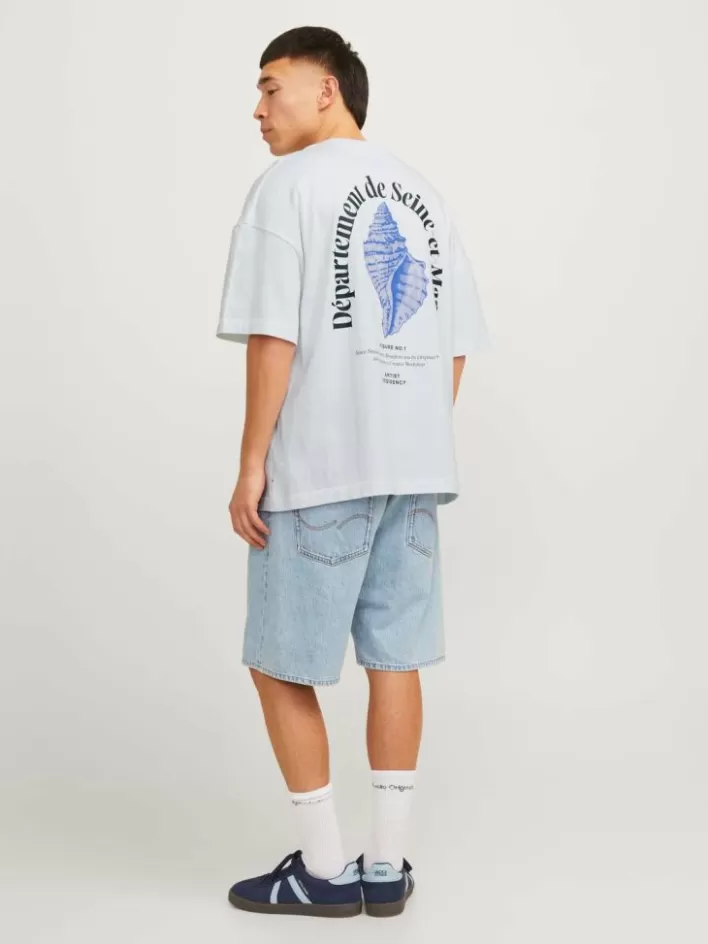JACK & JONES T-shirts | Printed Crew neck T-shirt