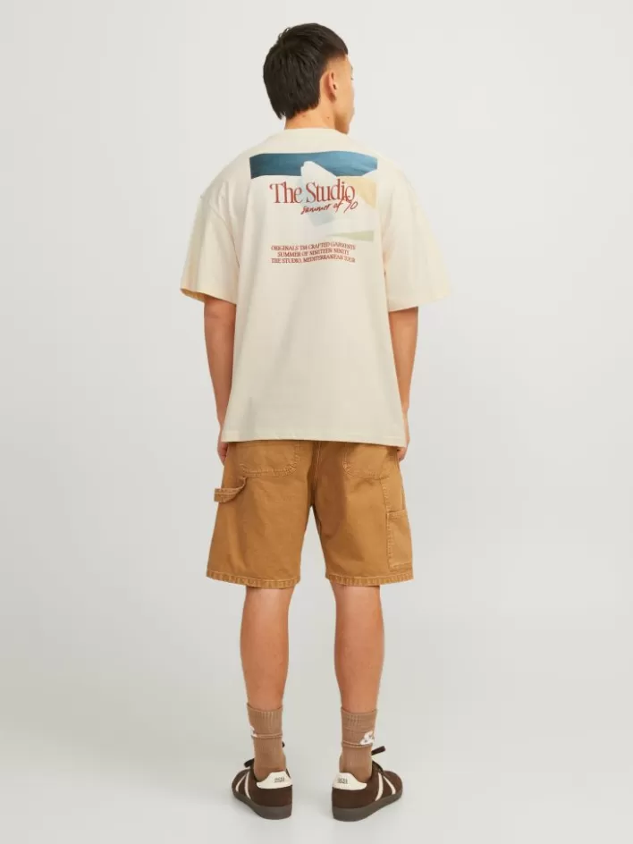 JACK & JONES T-shirts | Printed Crew neck T-shirt