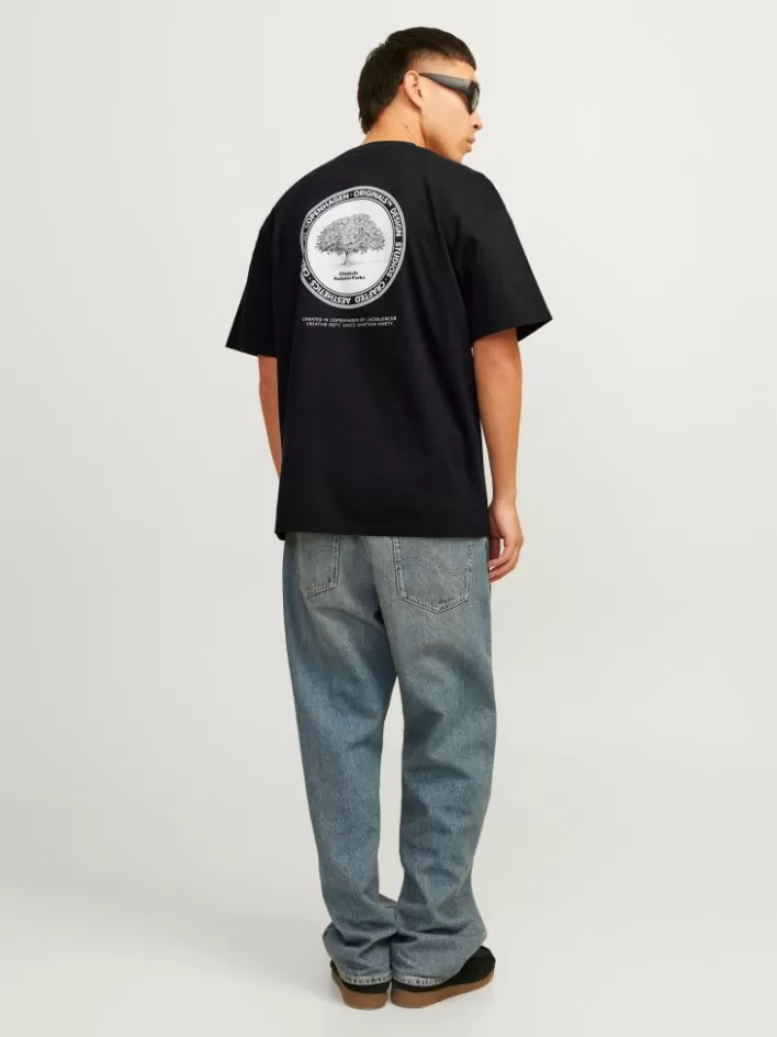 JACK & JONES T-shirts | Printed Crew neck T-shirt