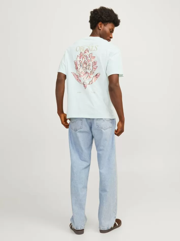 JACK & JONES T-shirts | Printed Crew neck T-shirt