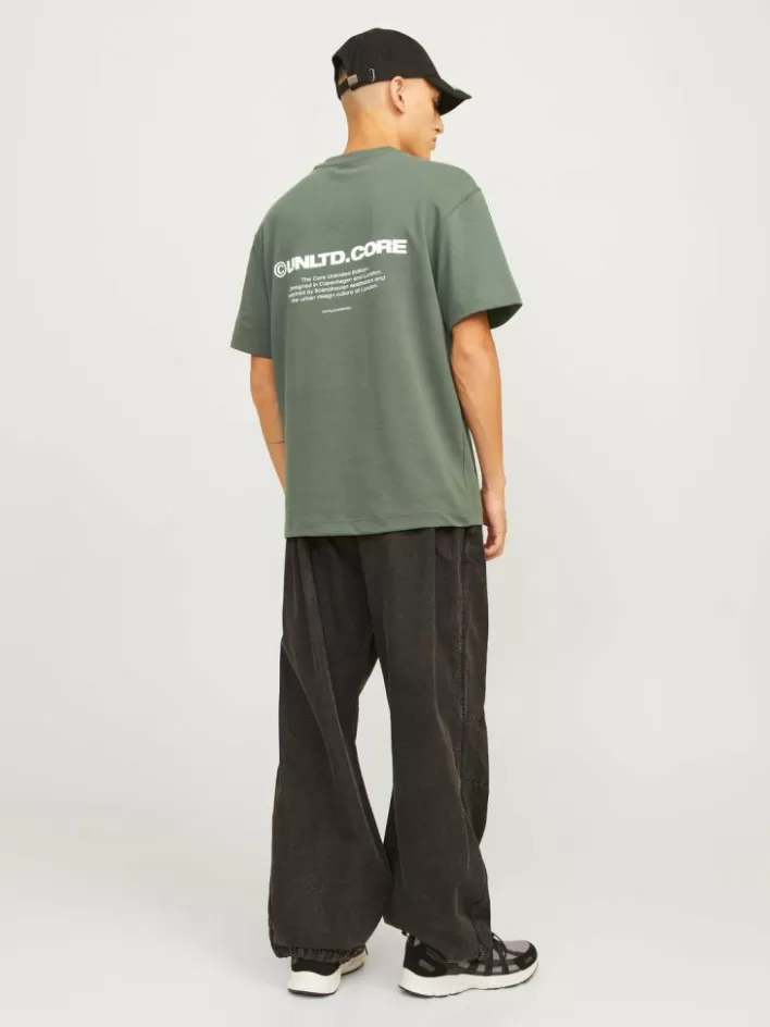 JACK & JONES T-shirts | Printed Crew neck T-shirt