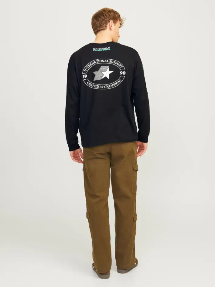 JACK & JONES T-shirts | Printed Crew neck T-shirt