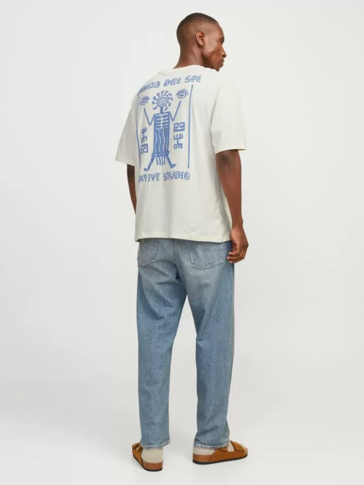 JACK & JONES T-shirts | Printed Crew neck T-shirt