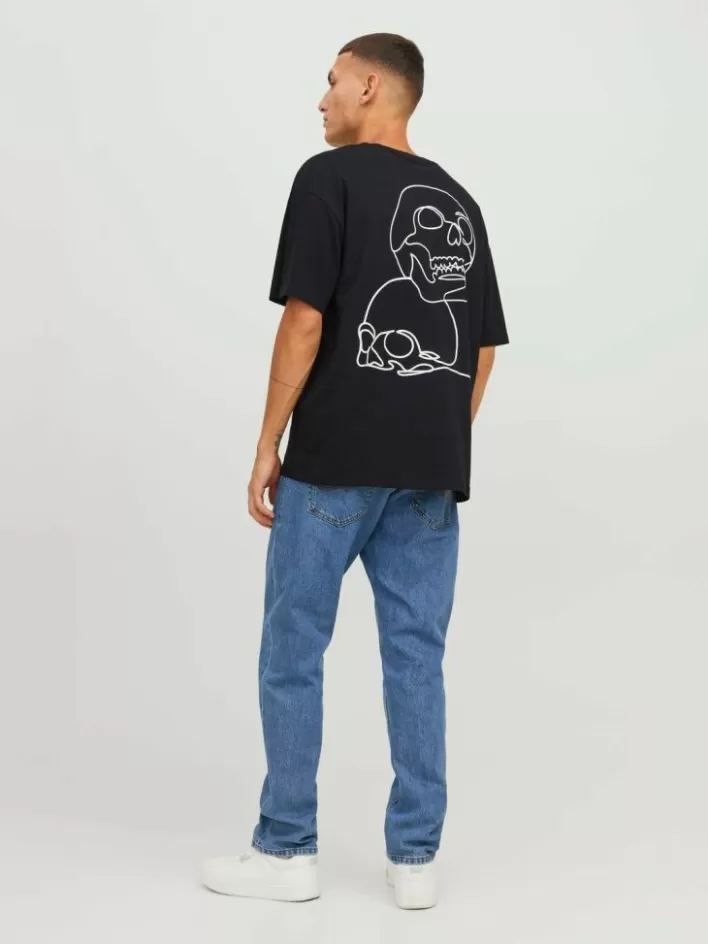 JACK & JONES T-shirts | Printed Crew neck T-shirt