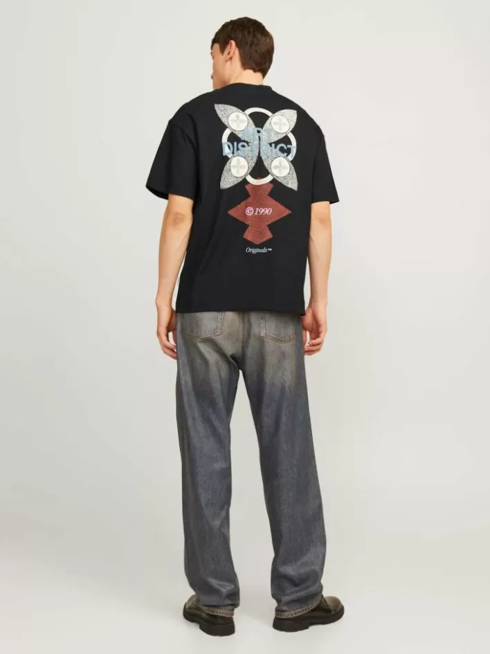 JACK & JONES T-shirts | Printed Crew neck T-shirt