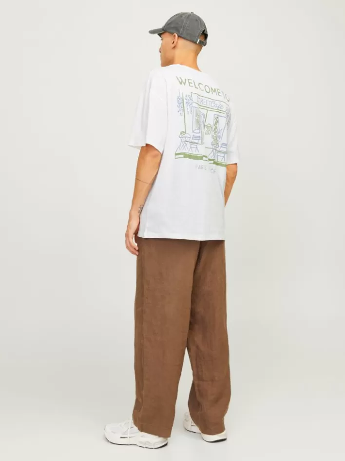 JACK & JONES T-shirts | Printed Crew neck T-shirt