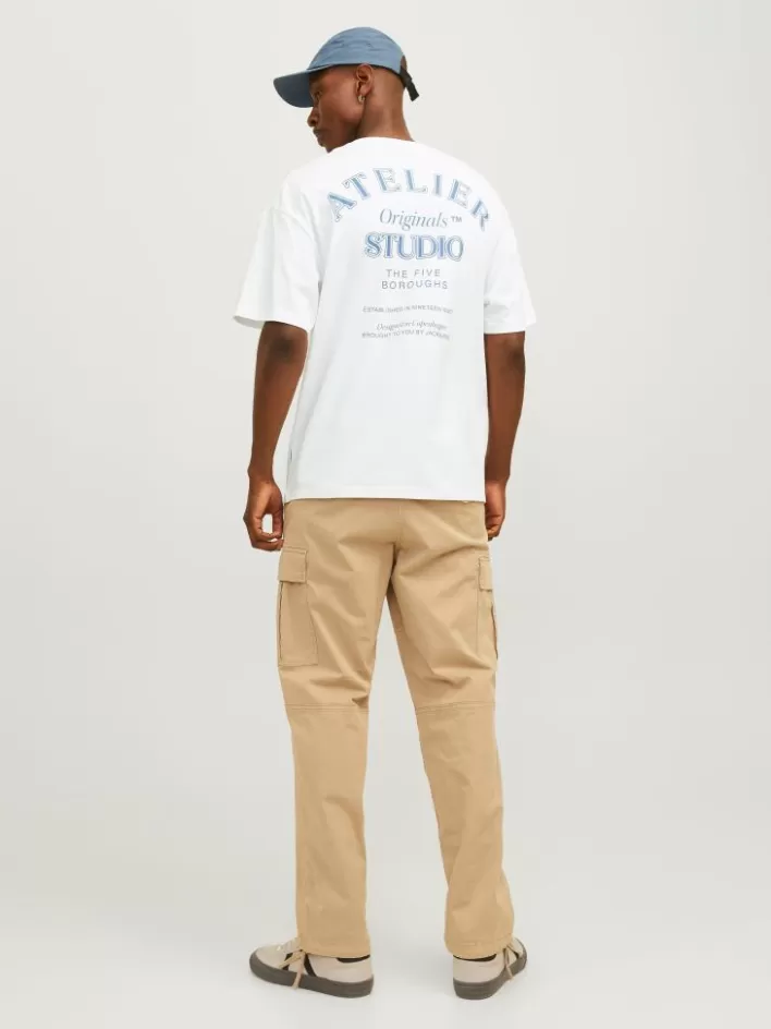JACK & JONES T-shirts | Printed Crew neck T-shirt