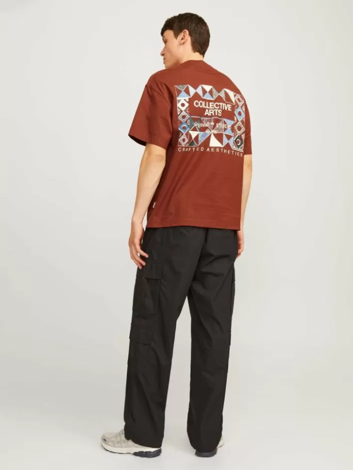 JACK & JONES T-shirts | Printed Crew neck T-shirt