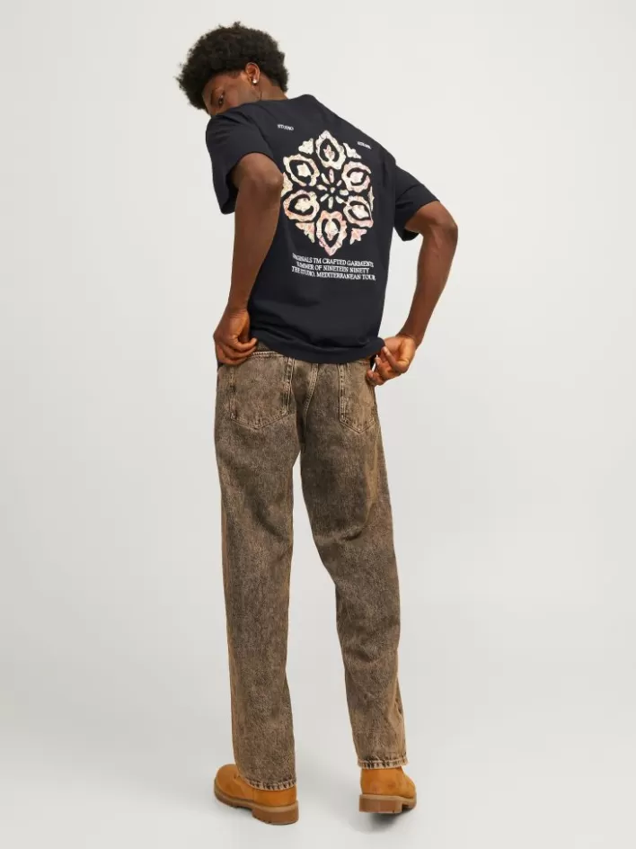 JACK & JONES T-shirts | Printed Crew neck T-shirt