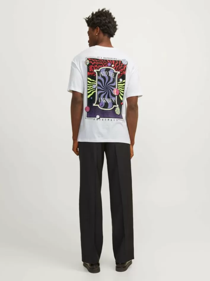 JACK & JONES T-shirts | Printed Crew neck T-shirt