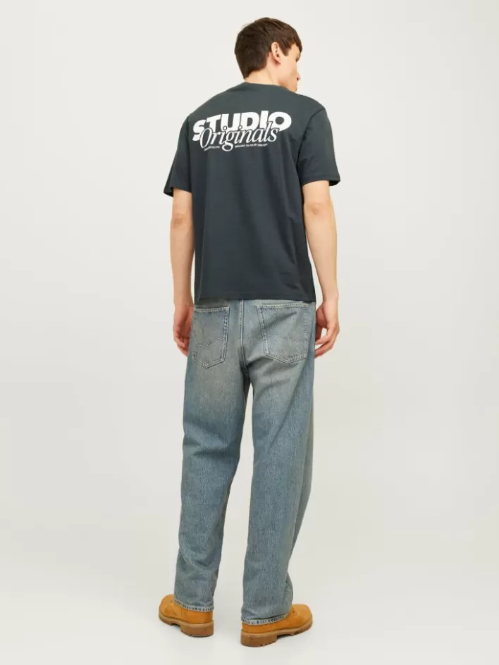 JACK & JONES T-shirts | Printed Crew neck T-shirt