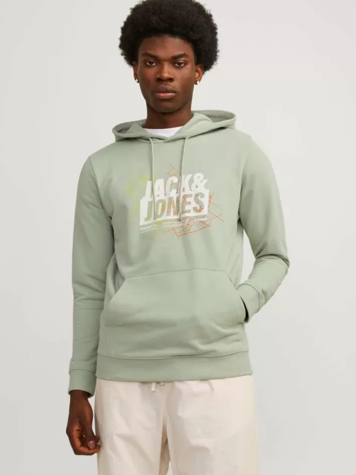 JACK & JONES Sweatshirts | Printed Hoodie
