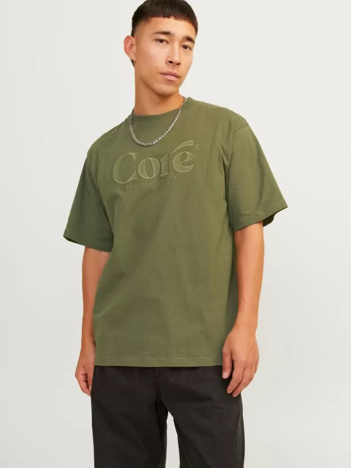 JACK & JONES T-shirts | Printed Round neck T-shirt